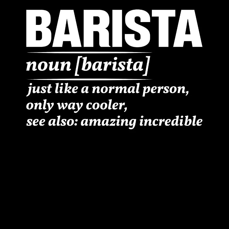 Fier Barista Profession Café Restauration Espresso