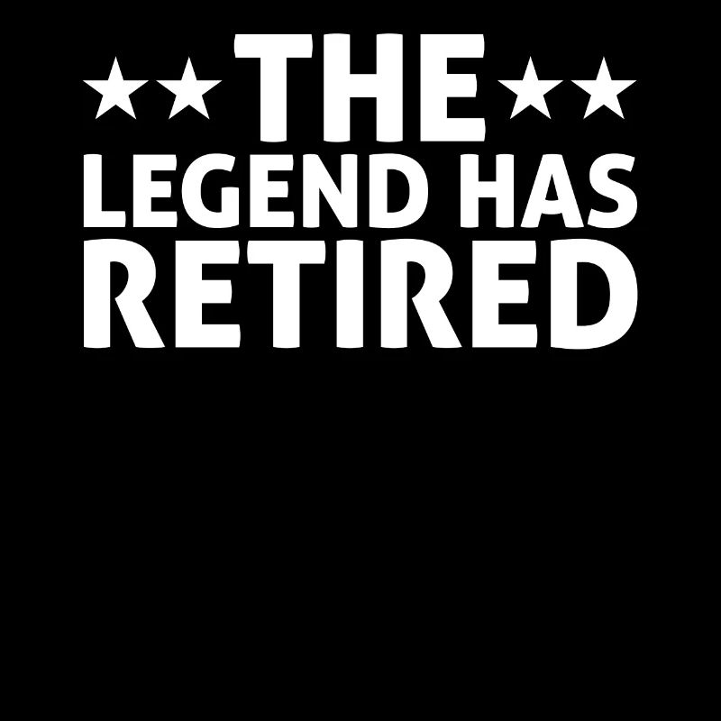 Die Legende geht in Rente Geschenk