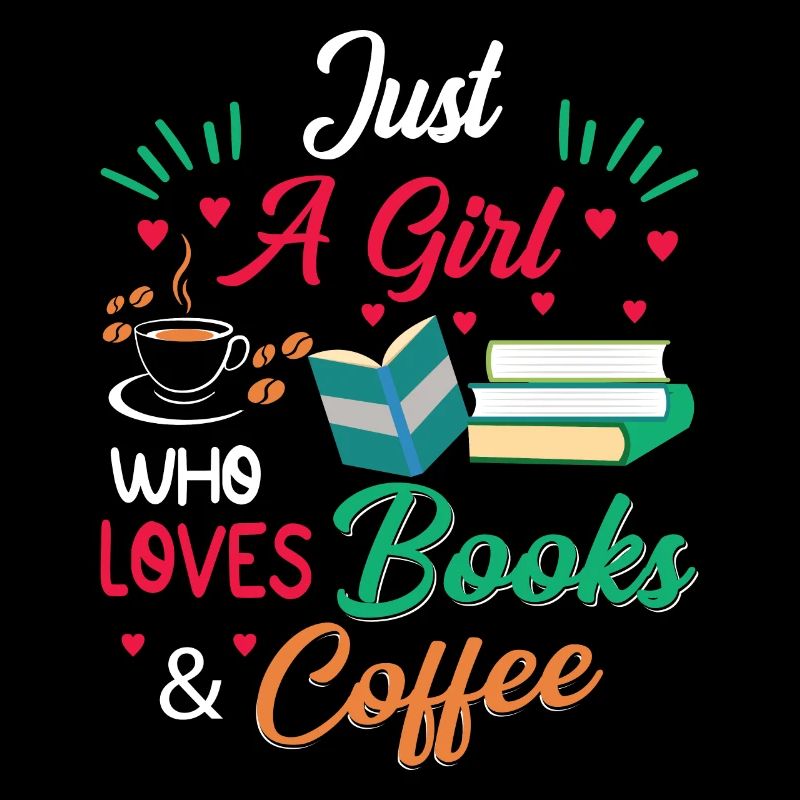 Drinking coffee Reading books being happy