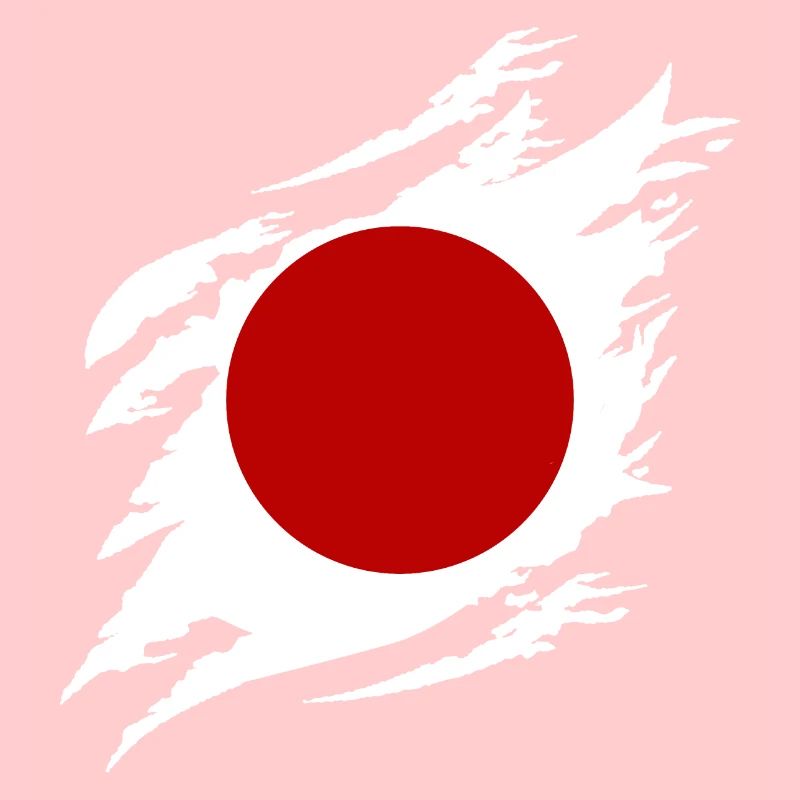 Drapeau du Japon utilisé Look Nihon Drapeau japonais