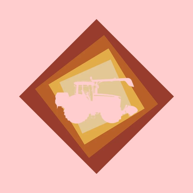 Ranch agricole des moissonneuses