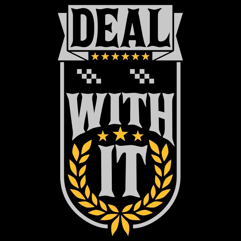 Deal with it Lorbeerkranz