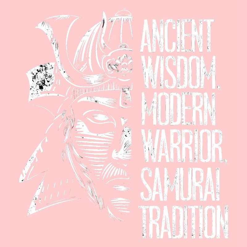 Schwarz-Weiß-Samurai