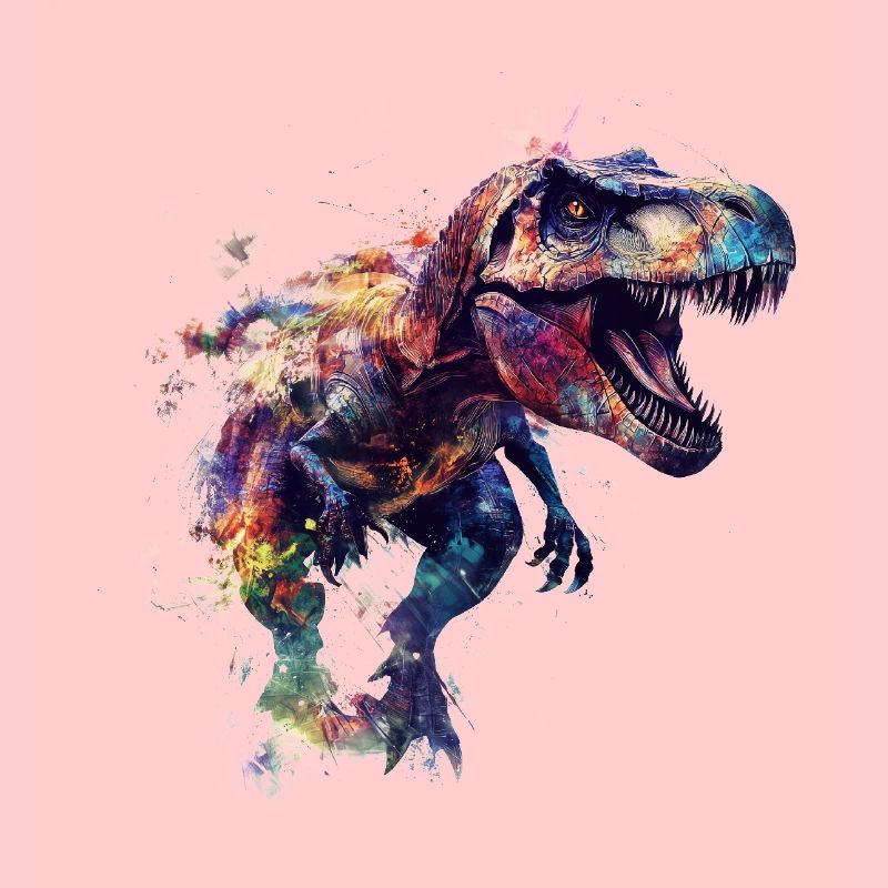 T Rex Klecks