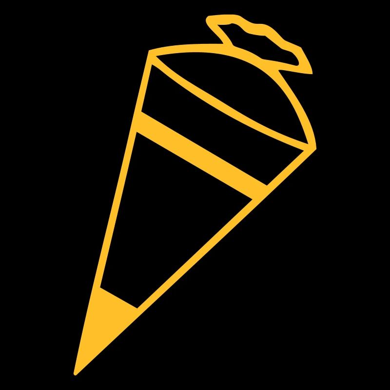 Sugar cone - school cone