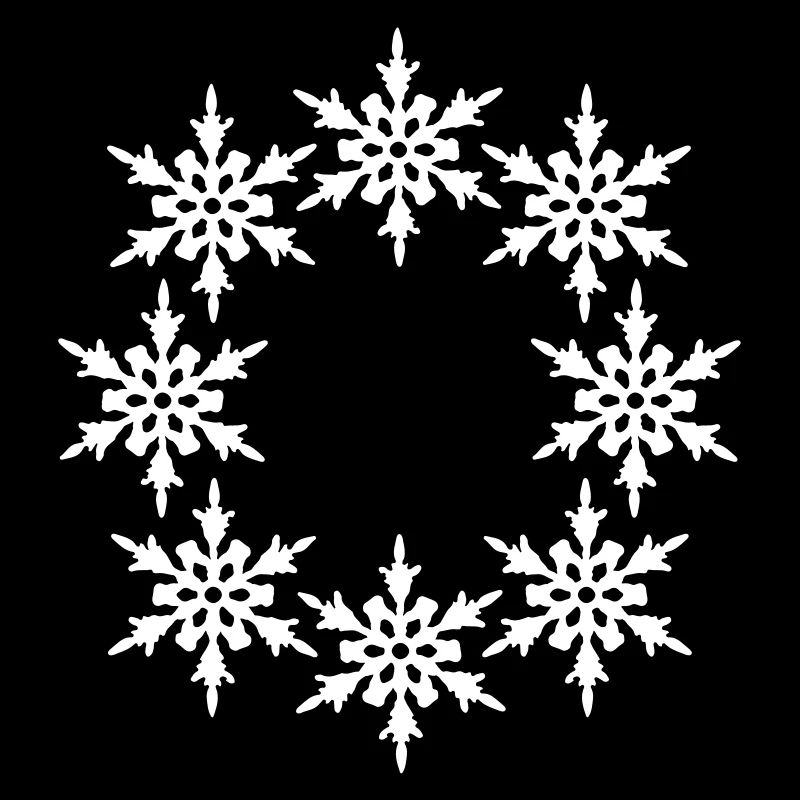 ring circle round pattern design cool winter cold sc