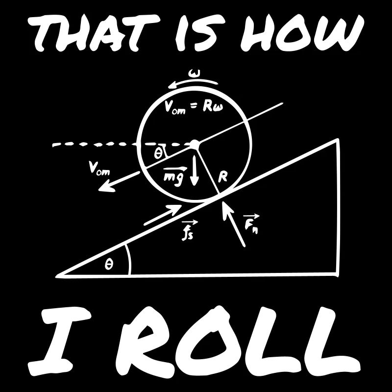 That Is How I Roll Funny Physics Engineering