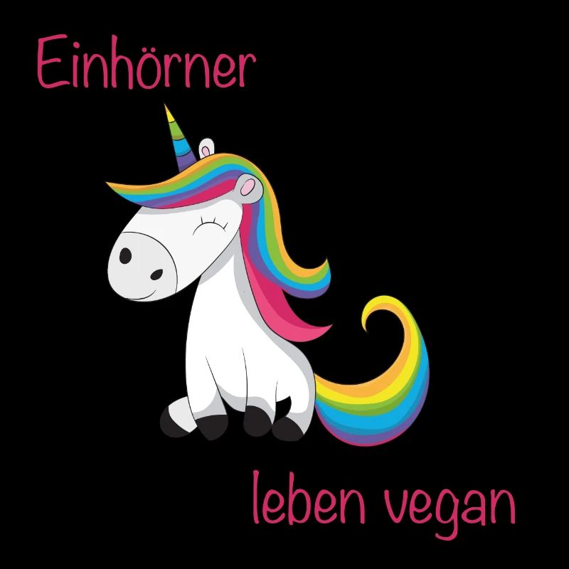 Einhörner leben vegan