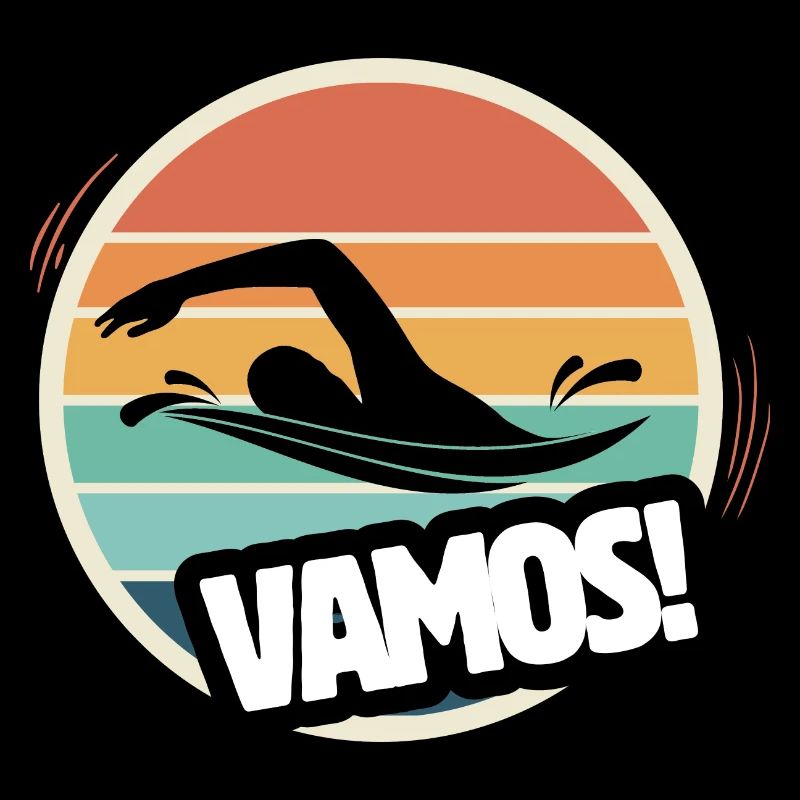 Vamos natation rétro