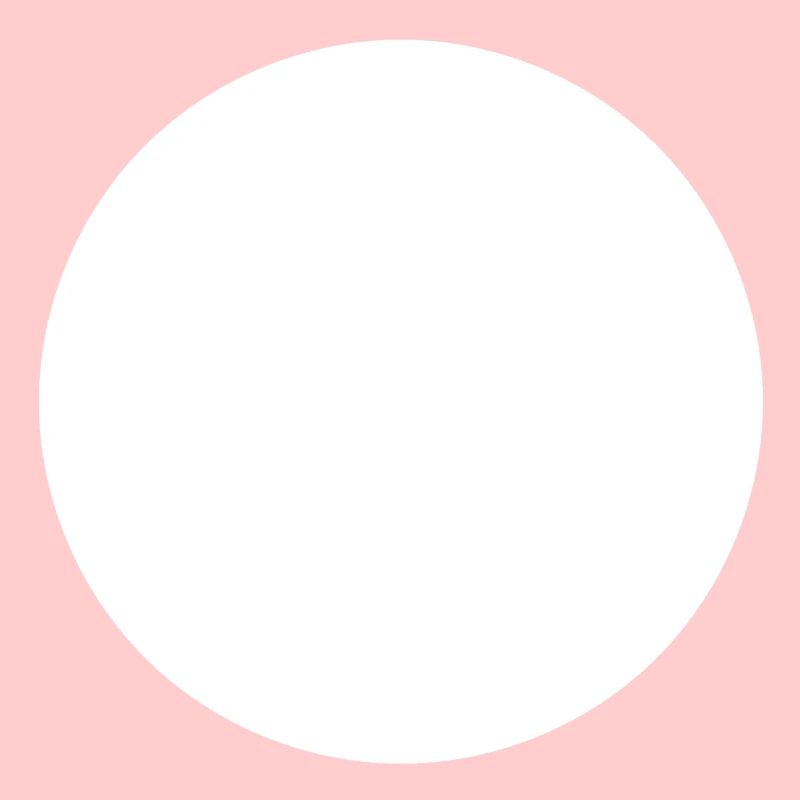 Great White Circle Minimalism