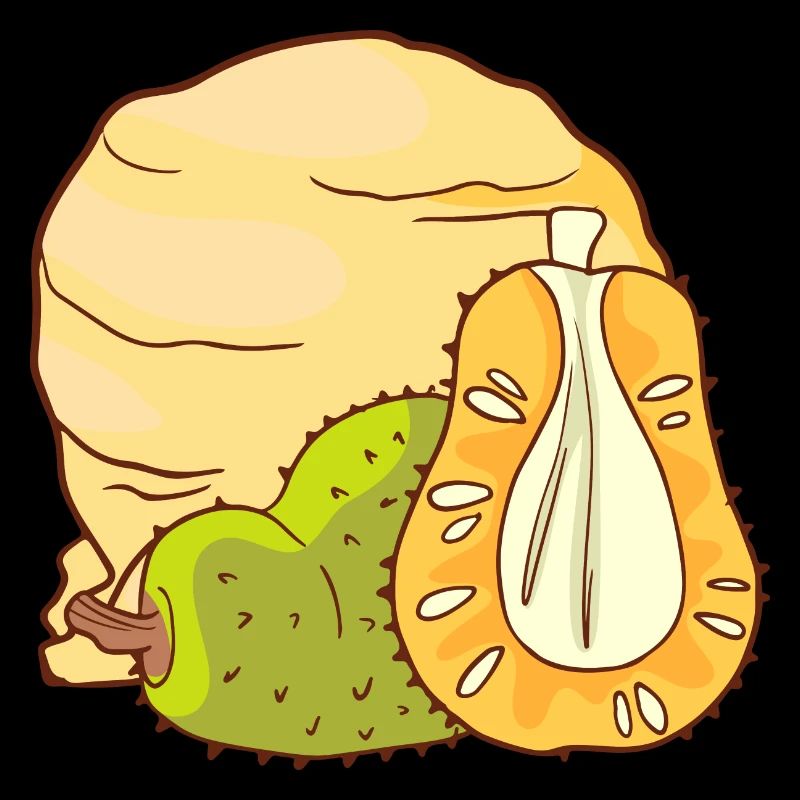 Jackfrucht Eis Speiseeis Eiskrem Eiscreme Kugeleis