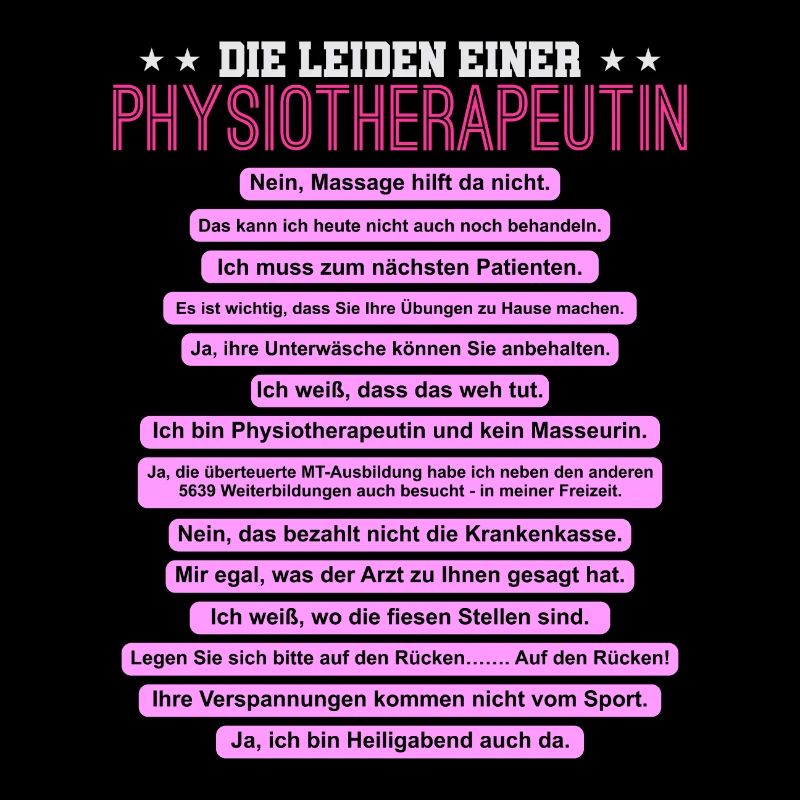 Die Leiden einer Physiotherapeutin