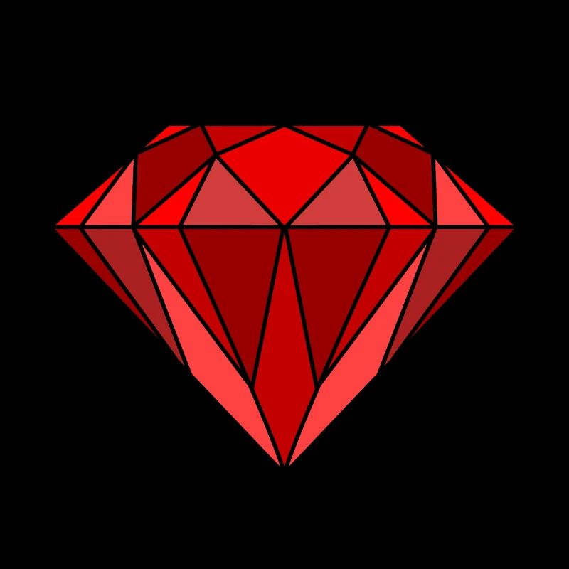 Diamond in red