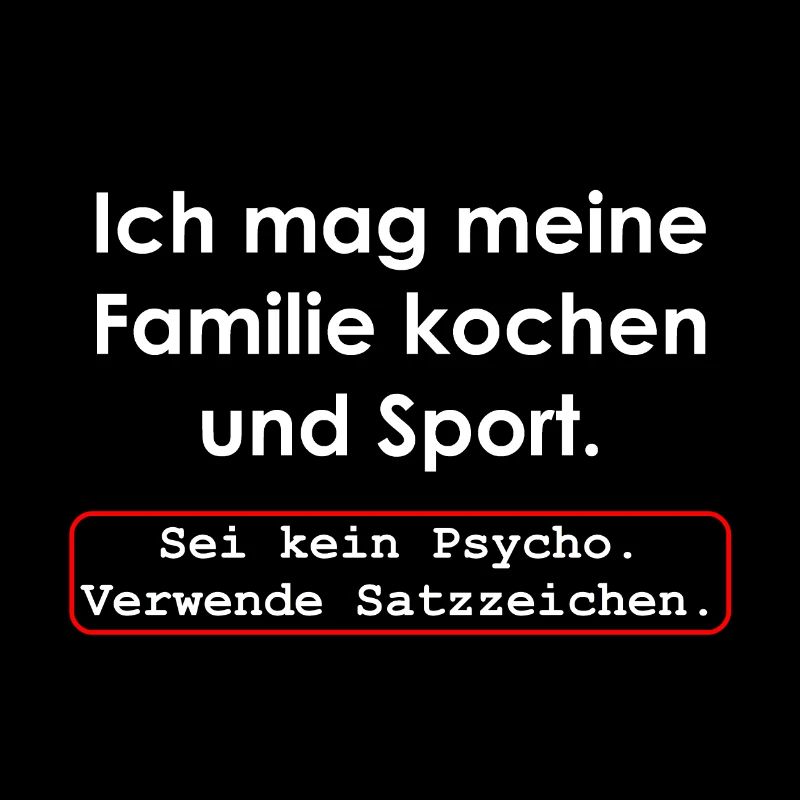 Verwende Satzzeichen