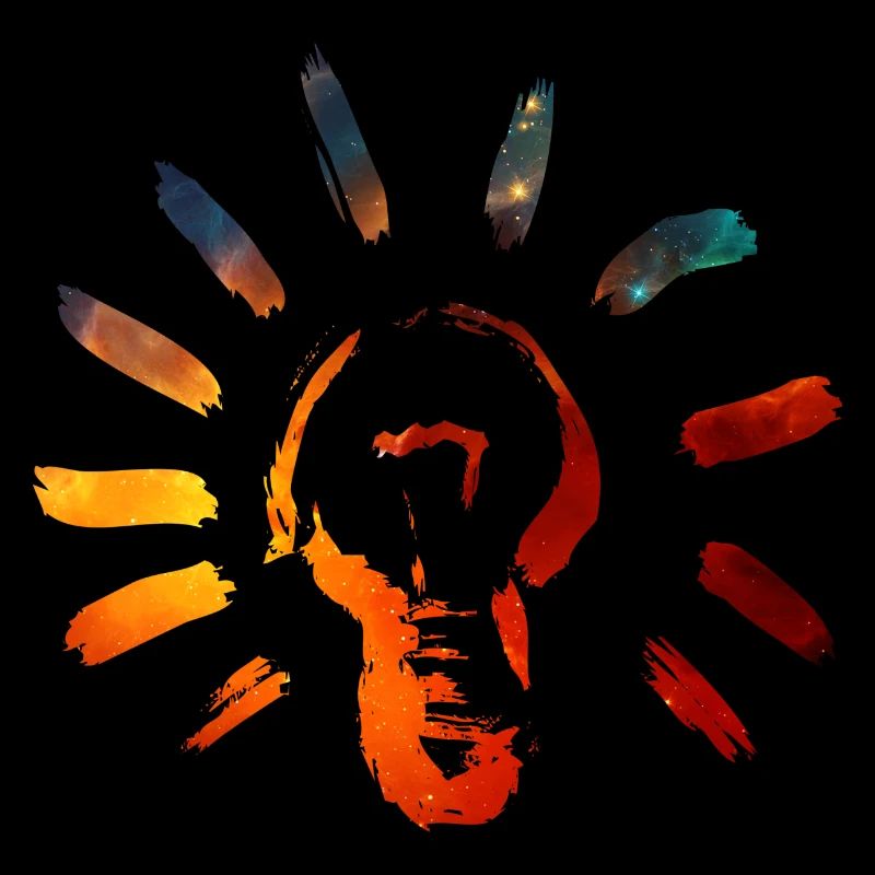 Enlightenment, Light Bulb, Meditation, Trance, Sun