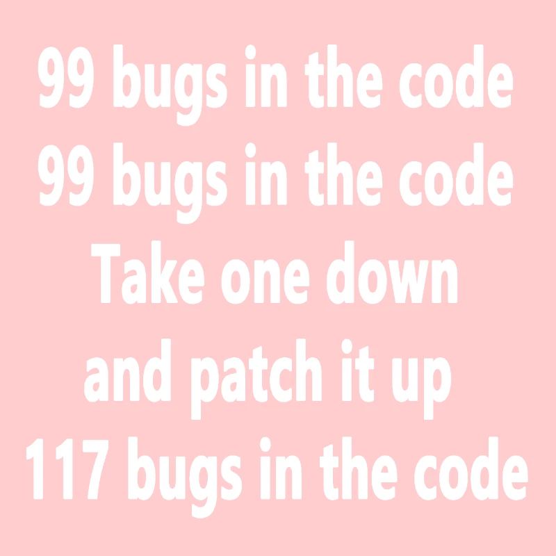 99 bugs dans le code