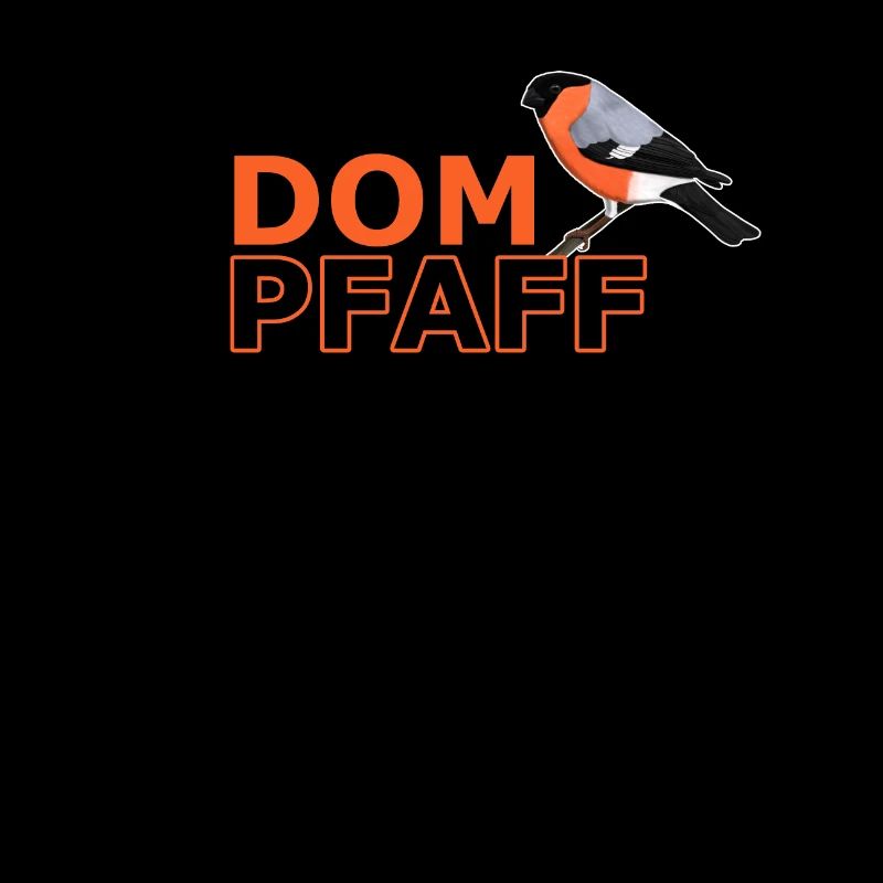 Gemalter Dompfaff Vogel Tier Design Illustration