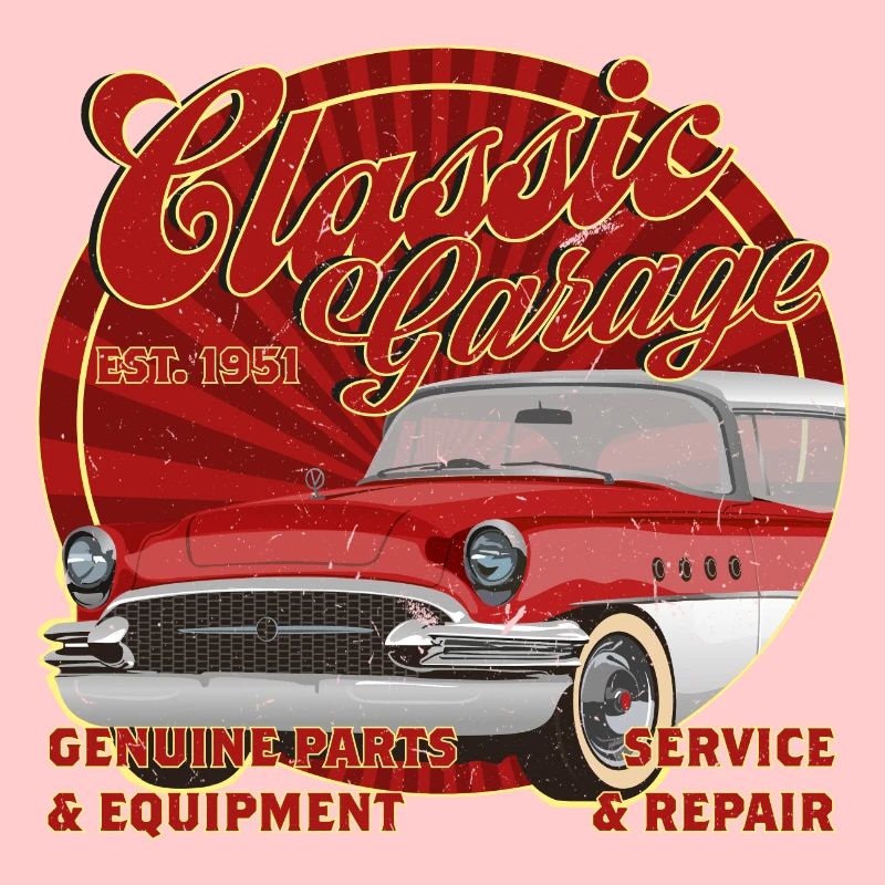 Classic Garage Rockabilly Oldtimer
