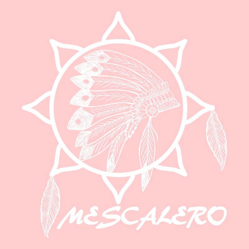 Mescalero Apache Indien - Blanc