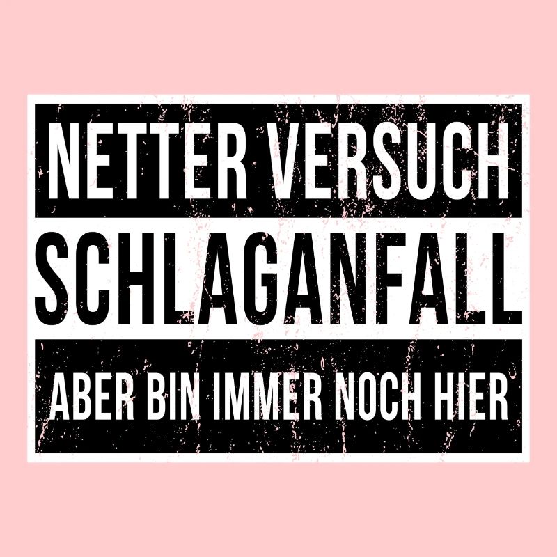 Netter Versuch Schlaganfall Motivation Geschenk