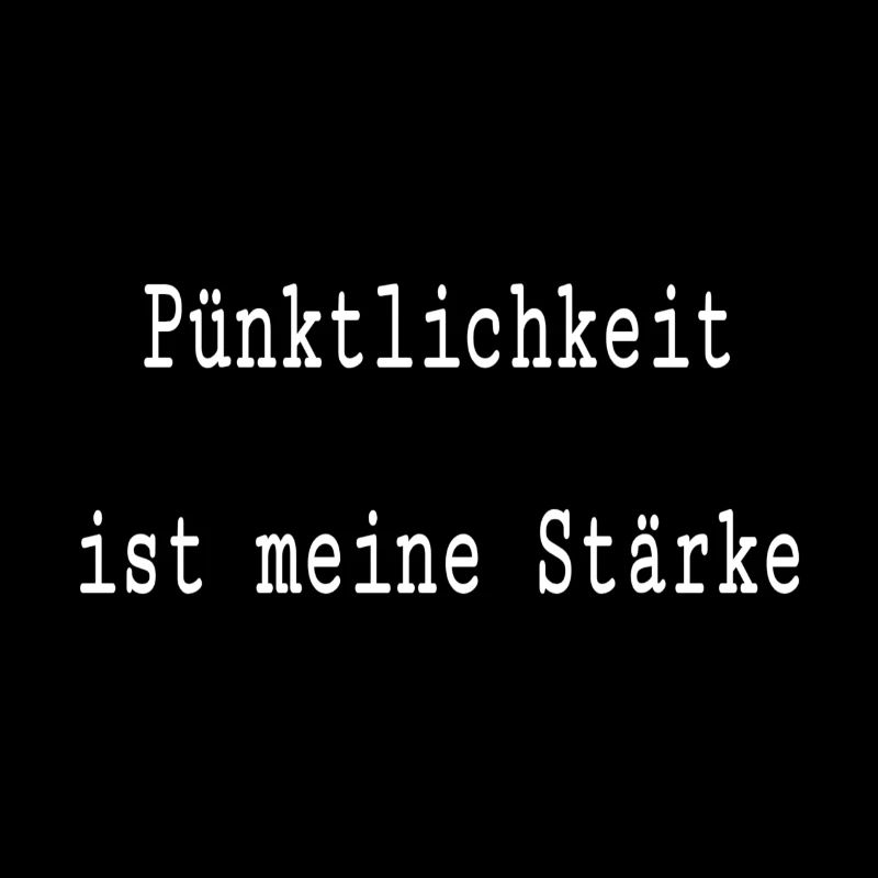 Pünktlichkeit Stärke Charakter Eigenschaft