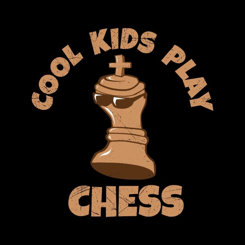 Cool Kids Play Chess Funny Gift Idea
