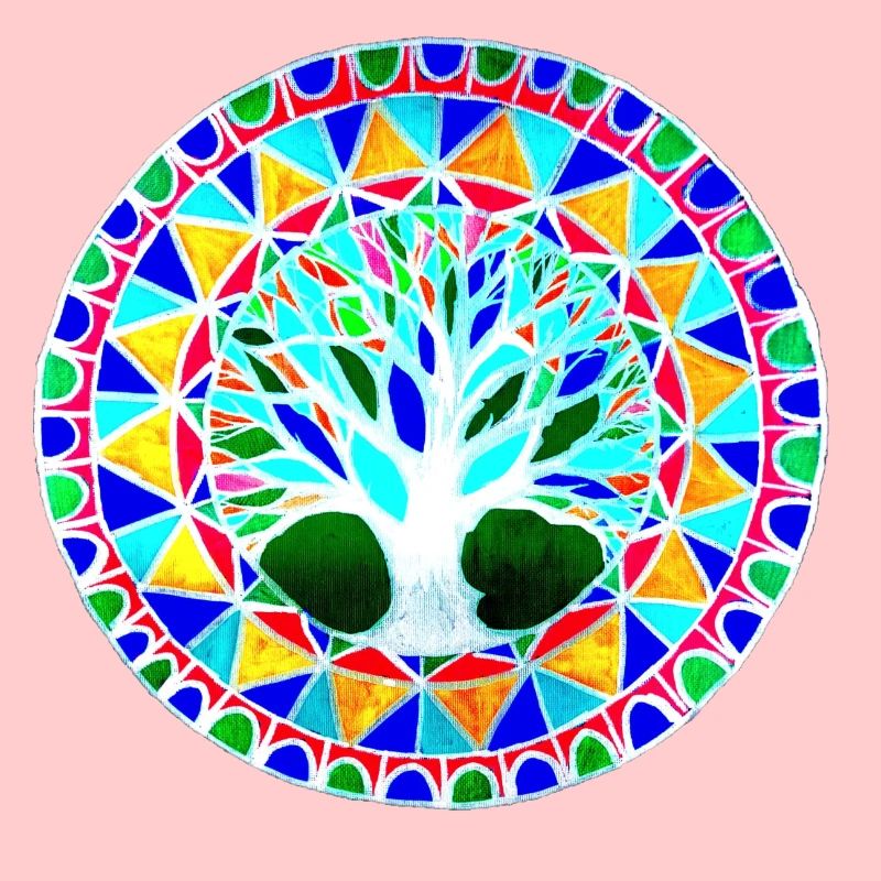 graphic tree pattern