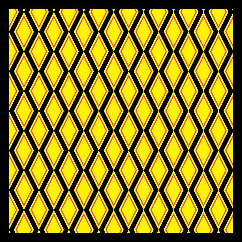 Kite diamond pattern