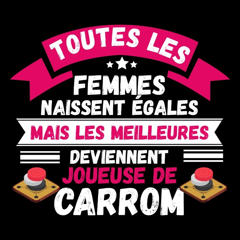 les meilleures deviennent joueuse de carrom