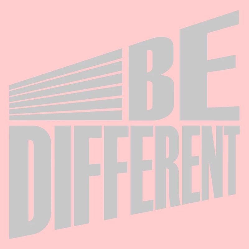 Soyez différent Logo Design
