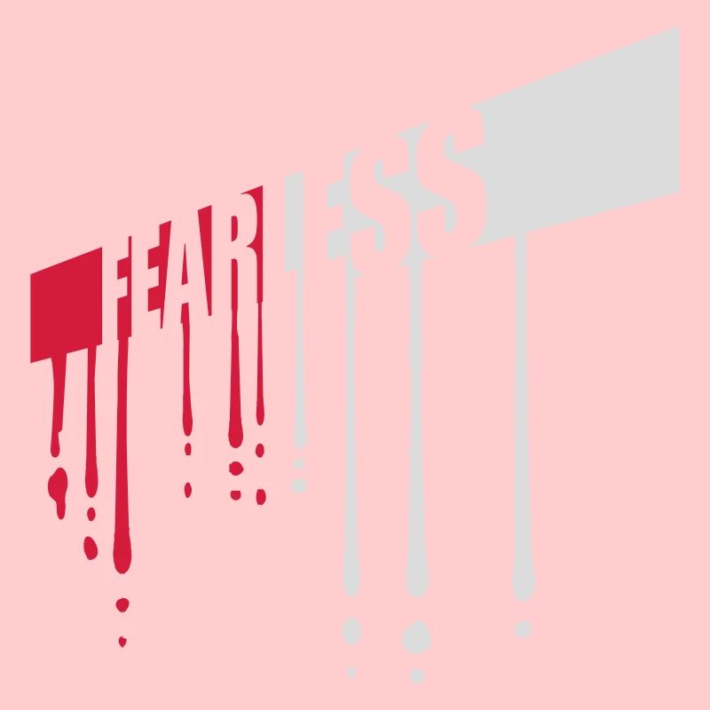 Conception de citation de texte intrépide