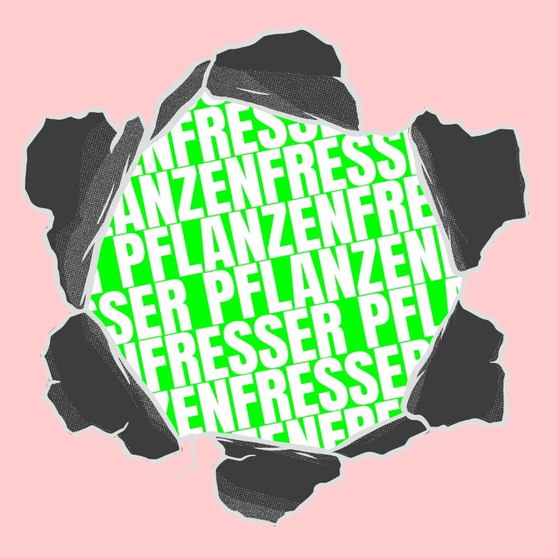 spaß veganismus gesundes essen spruch statement