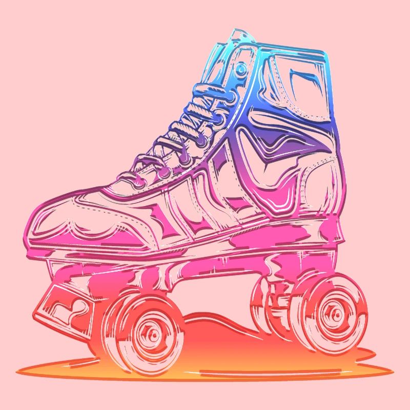 rollerblades patins rollers rollerskates retro