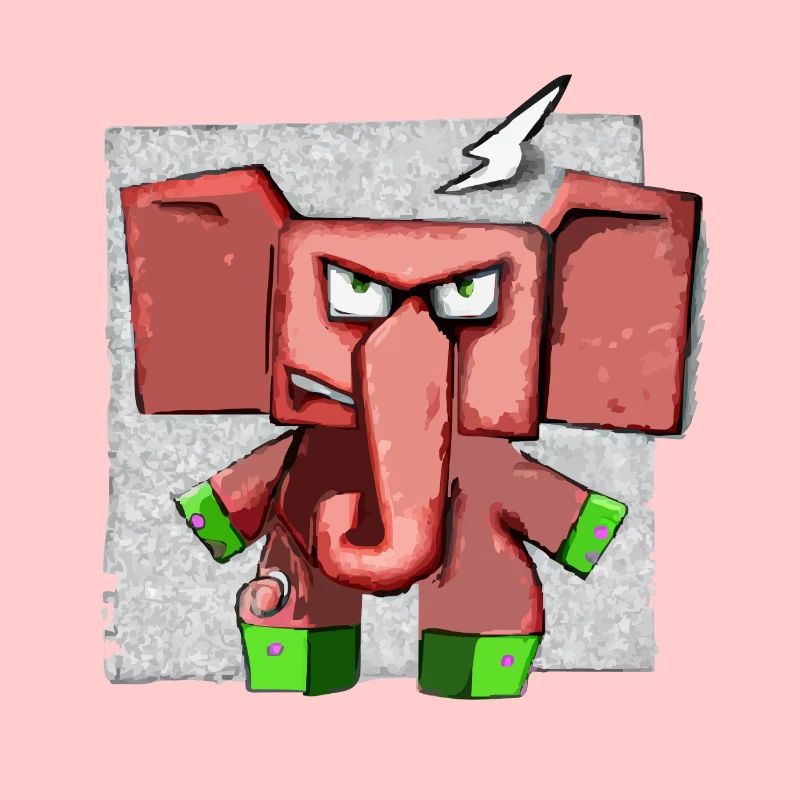 Blax the grumpy elephant