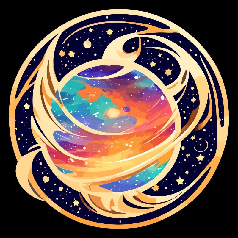 Planet verschlungen