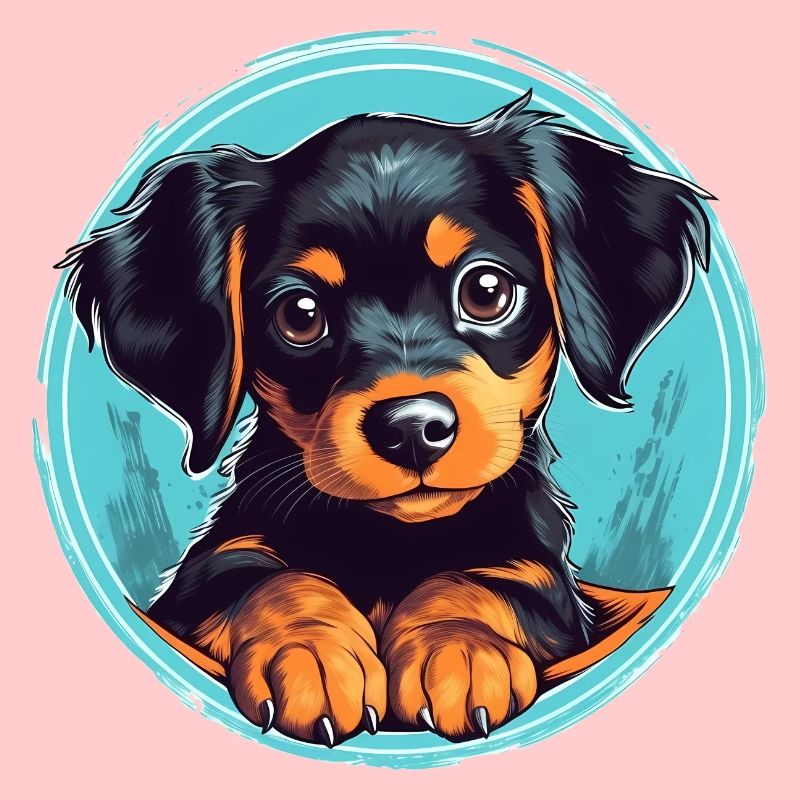 Chiot mignon