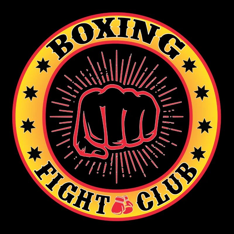 Conception de club de combat de boxe