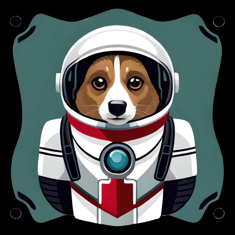 Chien dans l'espace