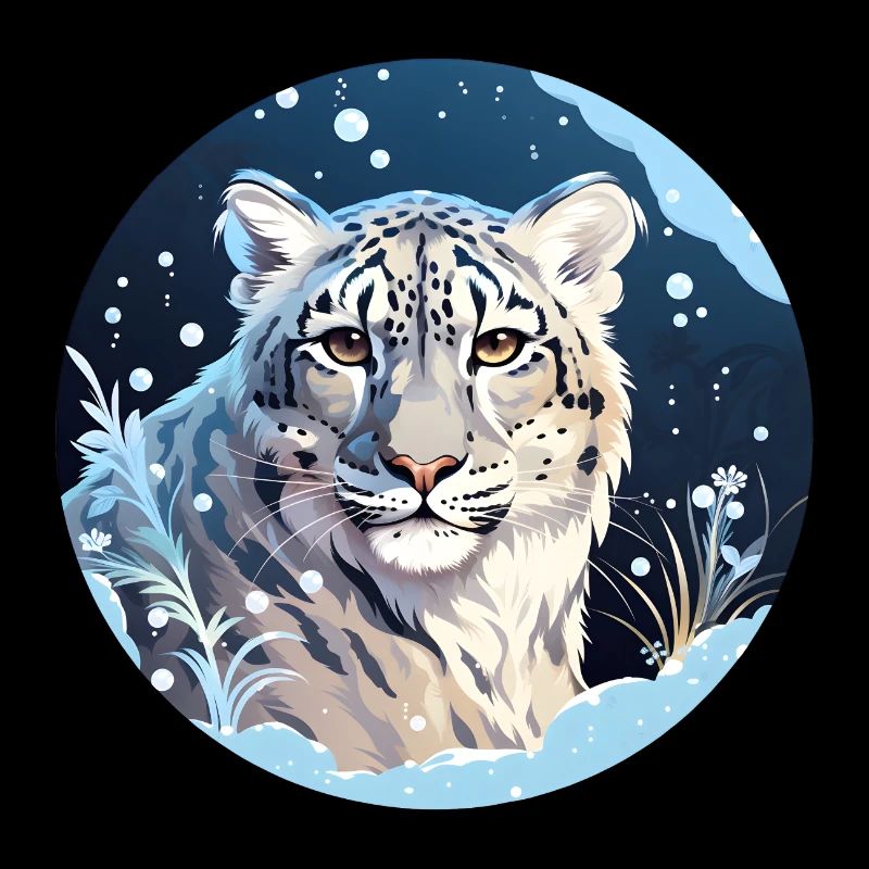 Snowy Leopard
