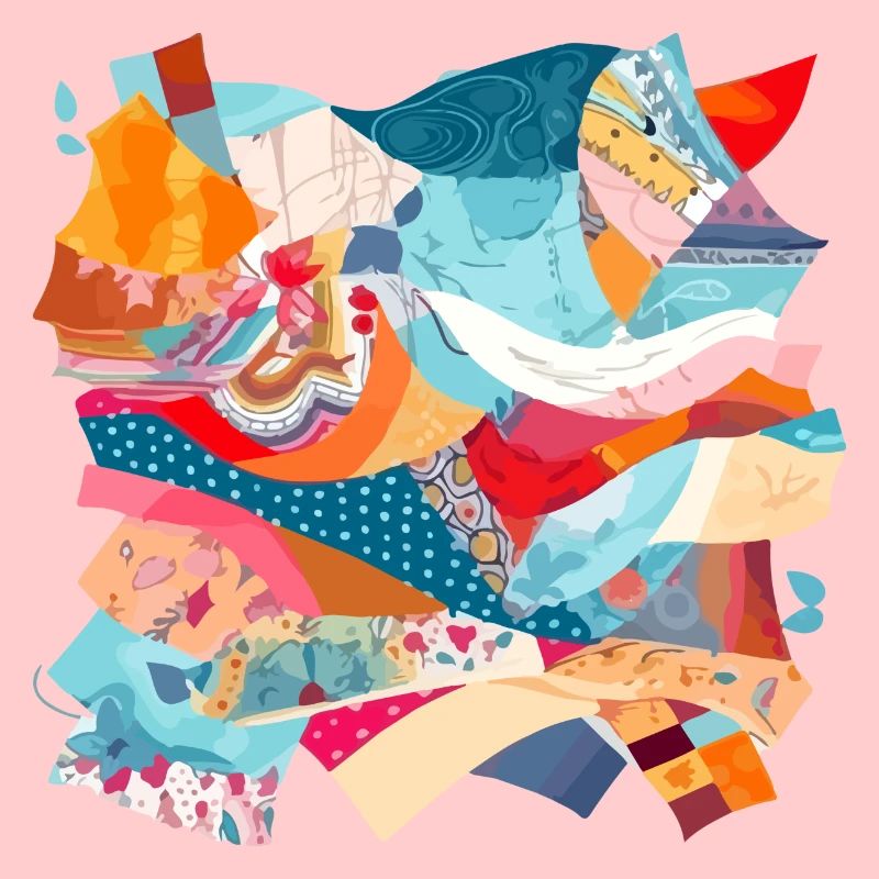 Fabric patchwork n°3