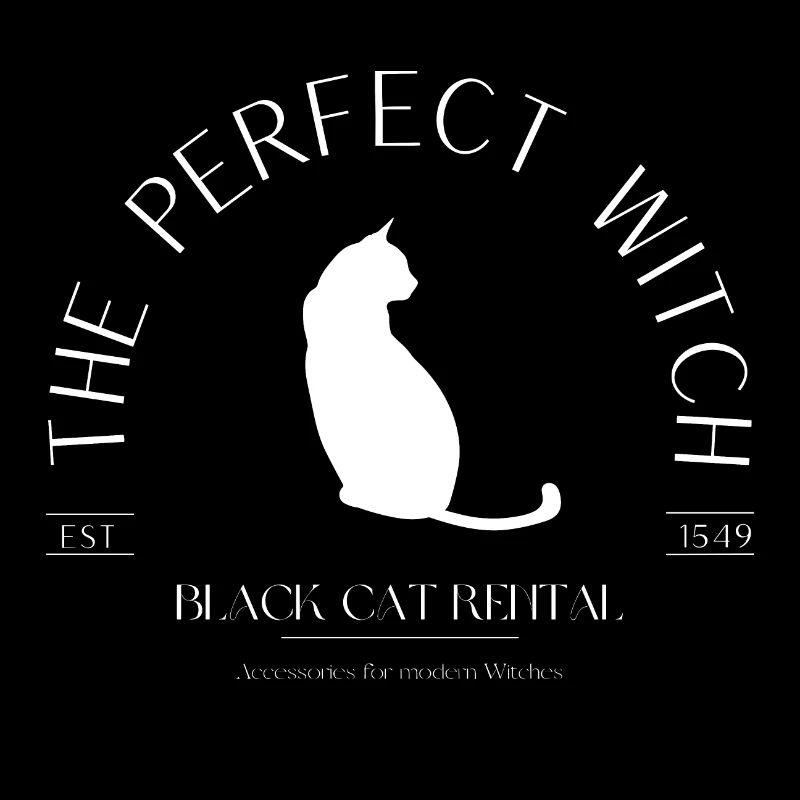 Witch Halloween Cat Gift Witch