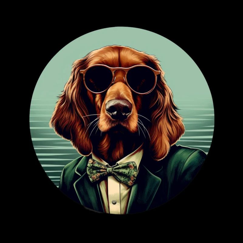 Irish Setter Cool - Irish Setter Hund