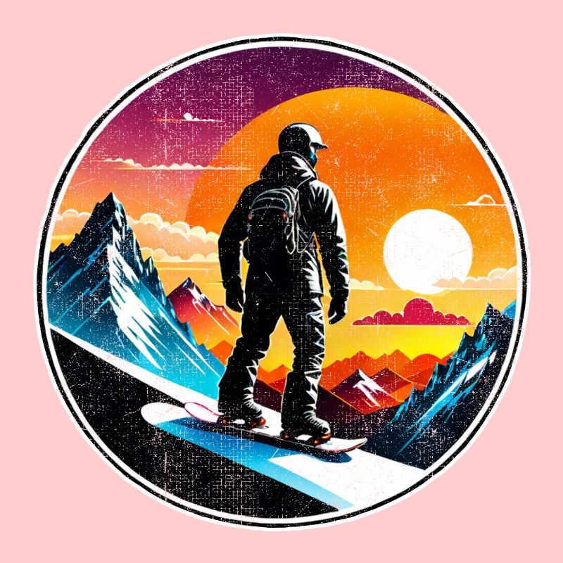 Snowboarding, snow and skiing