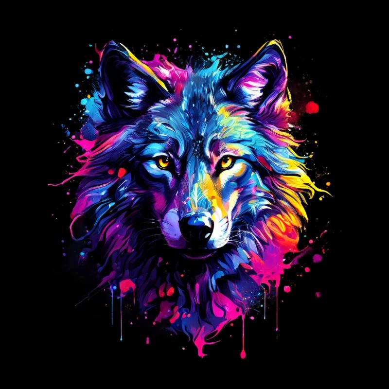 Bunter Wolf