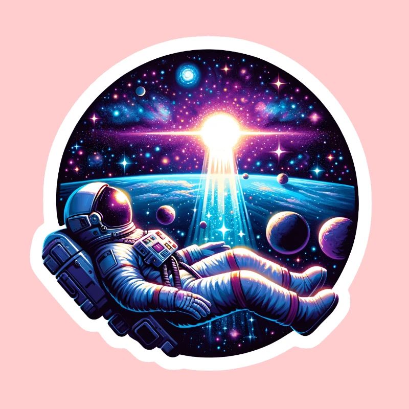 Astronaute en sortie dans l’espace