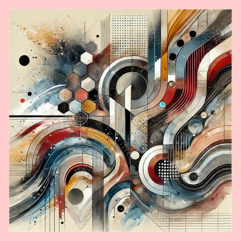 Striking Movement - Abstract Painting