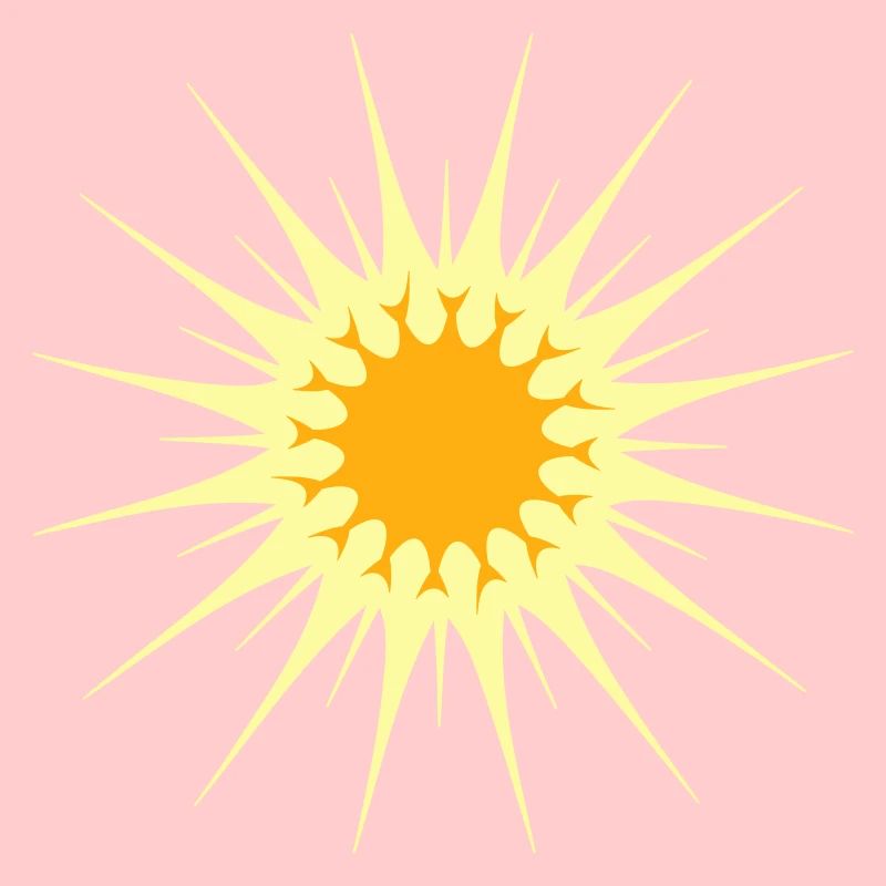 Bright Sun Rays Summer Glow Light Warmth