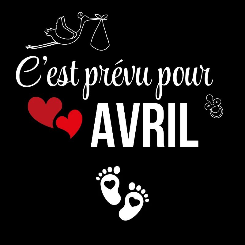 C’est prévu pour avril - annonce de grossesse
