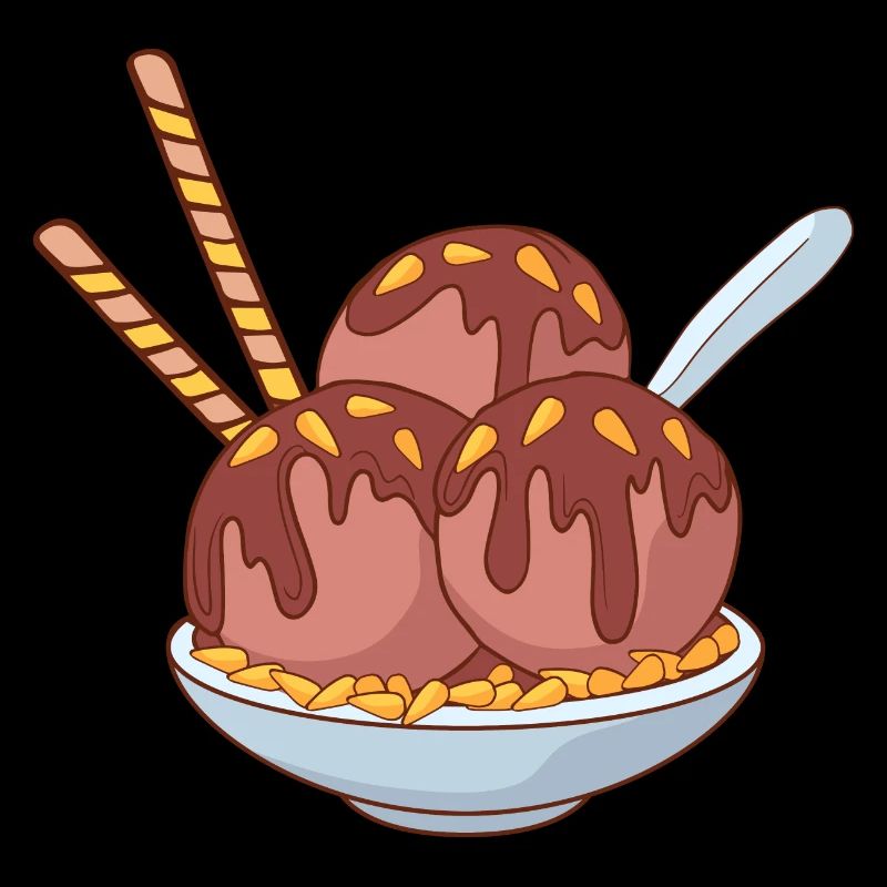 Crème glacée, crème glacée, crème glacée, crème glacée, boule, crème glacée, sundae