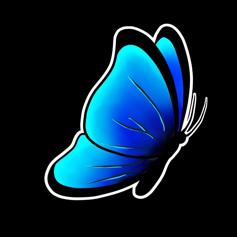 Blue butterfly